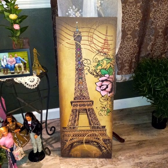 πΌ tower canvas photo bling embellished print